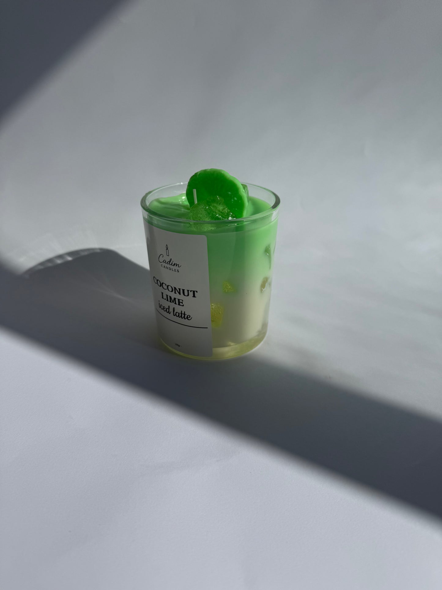 Vela Lemon Coconut iced latte